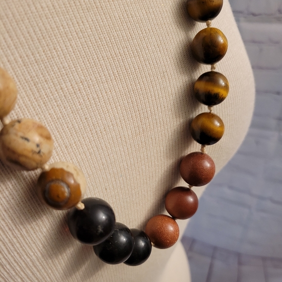 Sigrid Olsen Semi Precious Stone Beaded Necklace - Picture 3 of 10